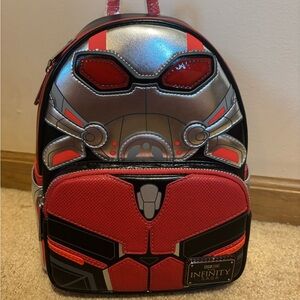 Loungefly Marvel Infinity Saga Ant-Man Mini Backpack - Red and Silver